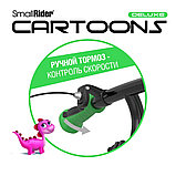 Детский беговел Small Rider Cartoons Deluxe EVA (зеленый) 2 тормоза, фото 3