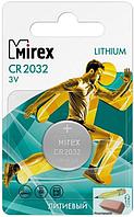 Батарейка Mirex CR2025, 3V, литиевая