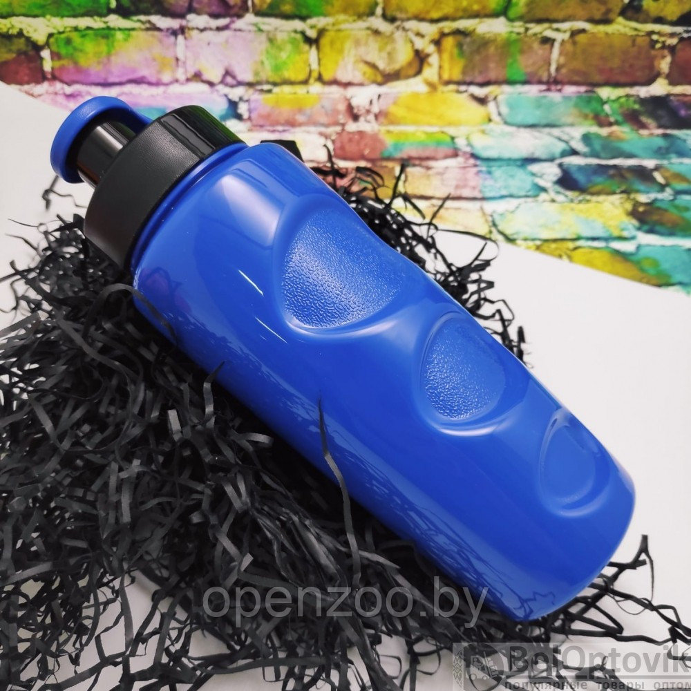Анатомическая бутылка для воды Healih Fitness с клапаном и регулируемым ремешком, 500 мл. Сито в комплекте - фото 7 - id-p180115819