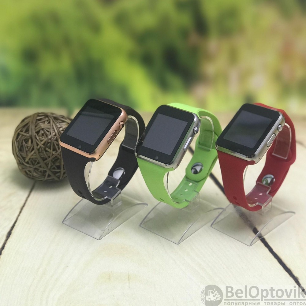 Умные часы Smart Watch A1 Черные с серебром - фото 10 - id-p153789589
