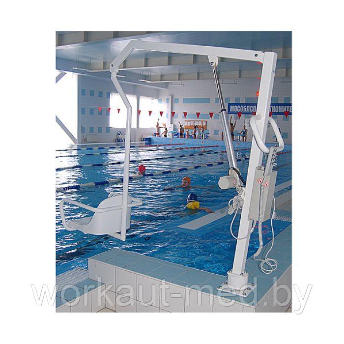 Подъемник для бассейна для инвалидов ИПБ-170Э - фото 2 - id-p108595580