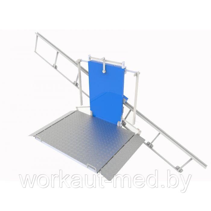 Наклонный лестничный подъёмник для инвалидов серии ПН
