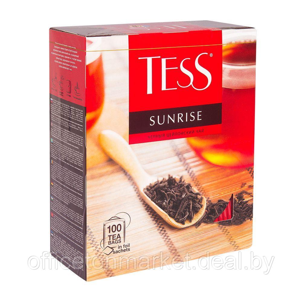 Чай "Tess" Sunrise, 100 пакетиковx1.5 г, черный - фото 1 - id-p178283568