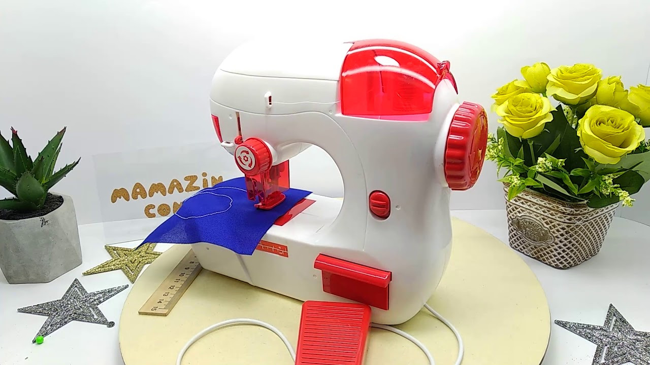 Детская Швейная машинка свет.шьет 24 см - фото 3 - id-p180129228