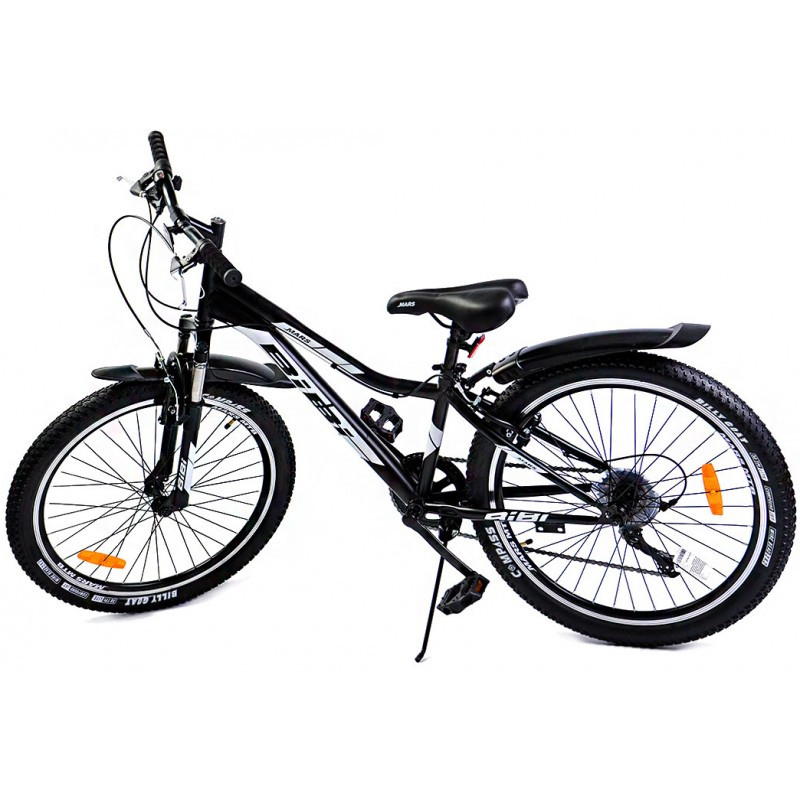 Подростковый велосипед BiBi Mars 24" черный, 6 скоростей - фото 3 - id-p180129886