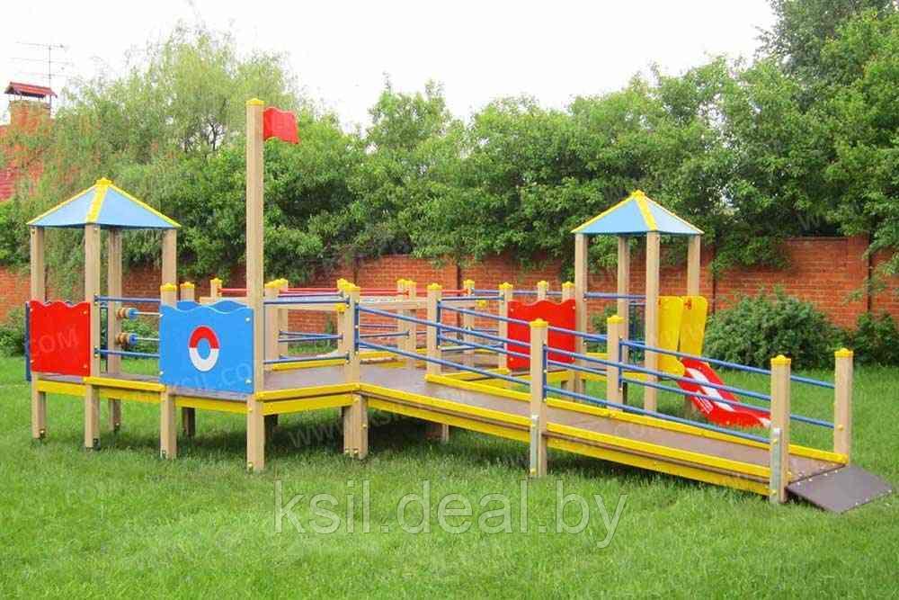 Детский игровой комплекс для детей с огран. возмож. арт. 005901 - фото 5 - id-p99963602