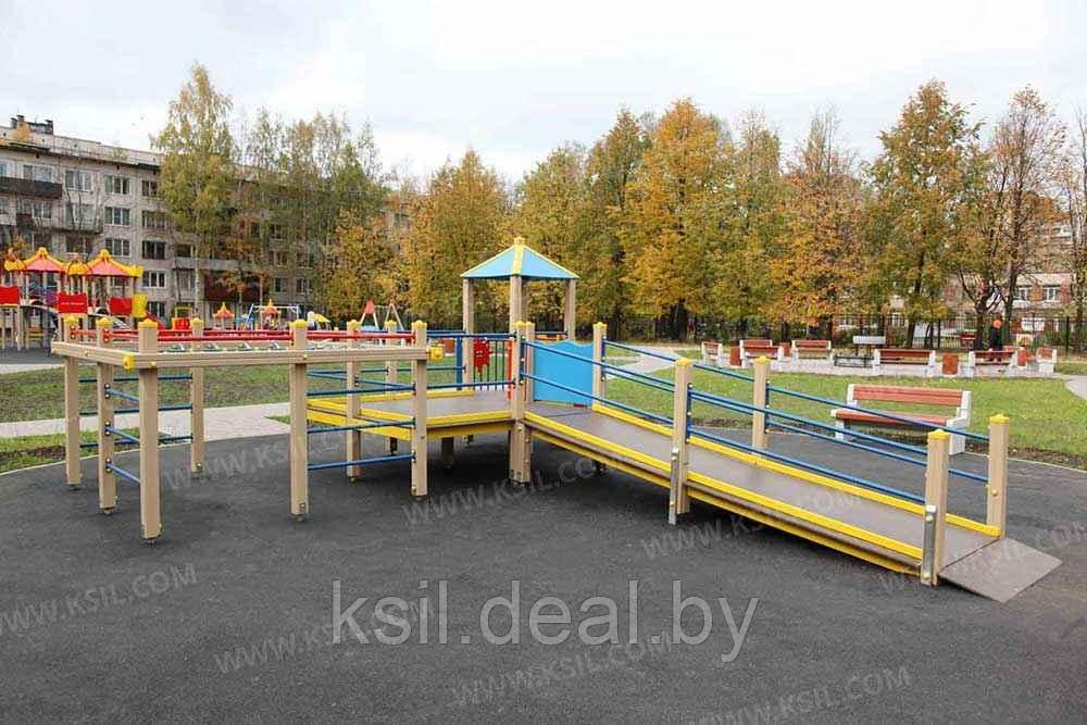 Детский игровой комплекс для детей с огран. возмож. арт. 005902 - фото 4 - id-p99963603