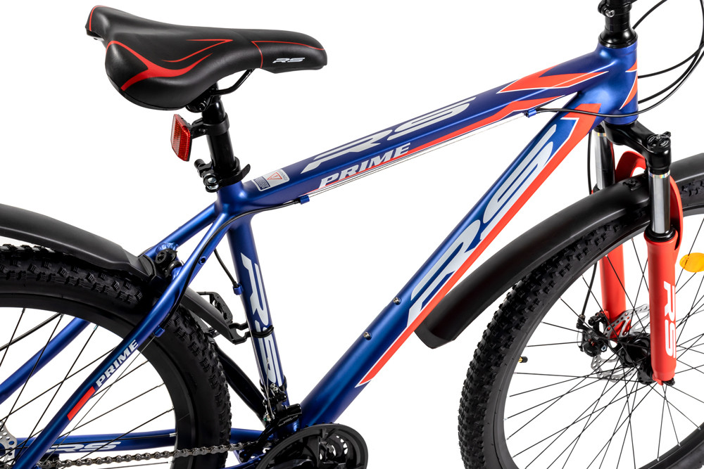 Горный велосипед RS Prime 27,5 (синий/красный) - фото 10 - id-p179483735