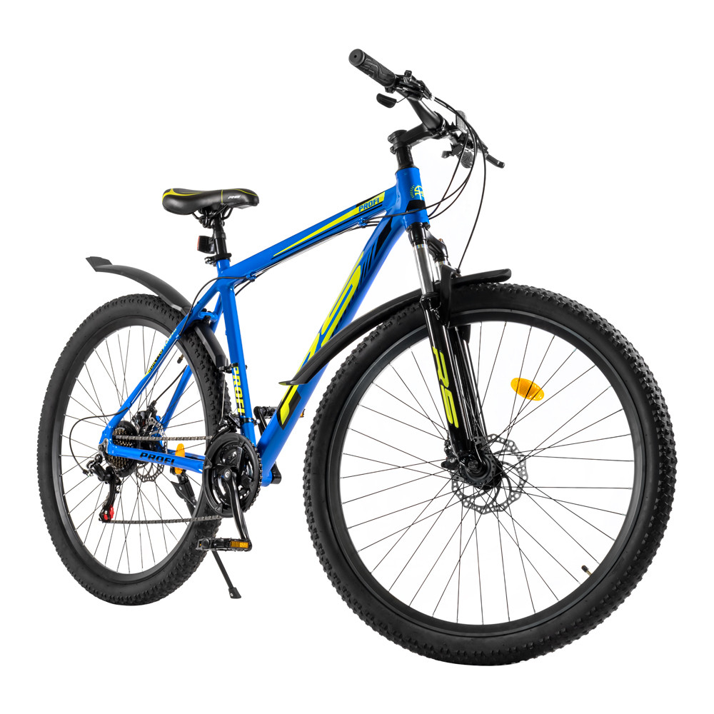 Горный велосипед RS Profi 29 (синий/салатовый) - фото 3 - id-p179483744