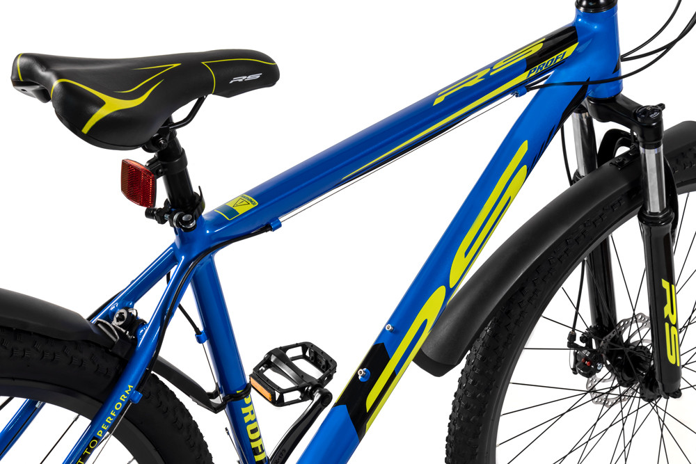 Горный велосипед RS Profi 29 (синий/салатовый) - фото 10 - id-p179483744