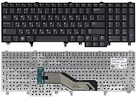 Клавиатура для ноутбука Dell Latitude M4600 черная, без указателя (поинтстика)