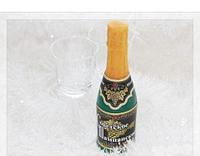 Силиконовая форма для мыла Бутылка шампанского