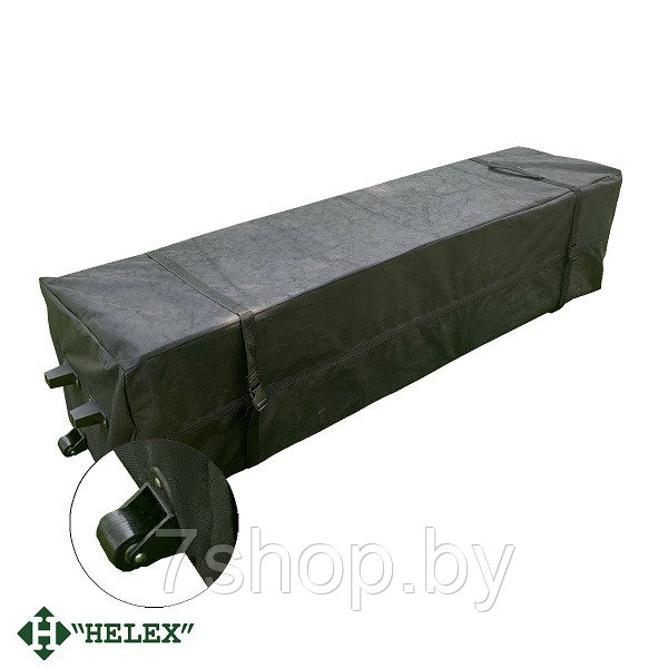 Тент-шатер быстросборный Helex 4360 3x6х3м полиэстер белый - фото 8 - id-p180132454