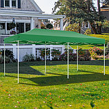 Тент-шатер быстросборный Helex 4366 3x6х3м полиэстер зеленый, фото 4