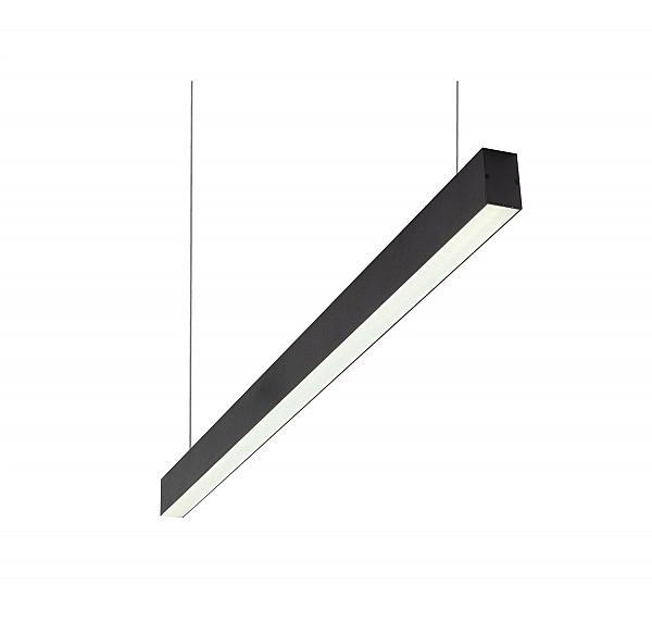 Линейный светильник 50х35 - 600 мм, черный - фото 1 - id-p180132638