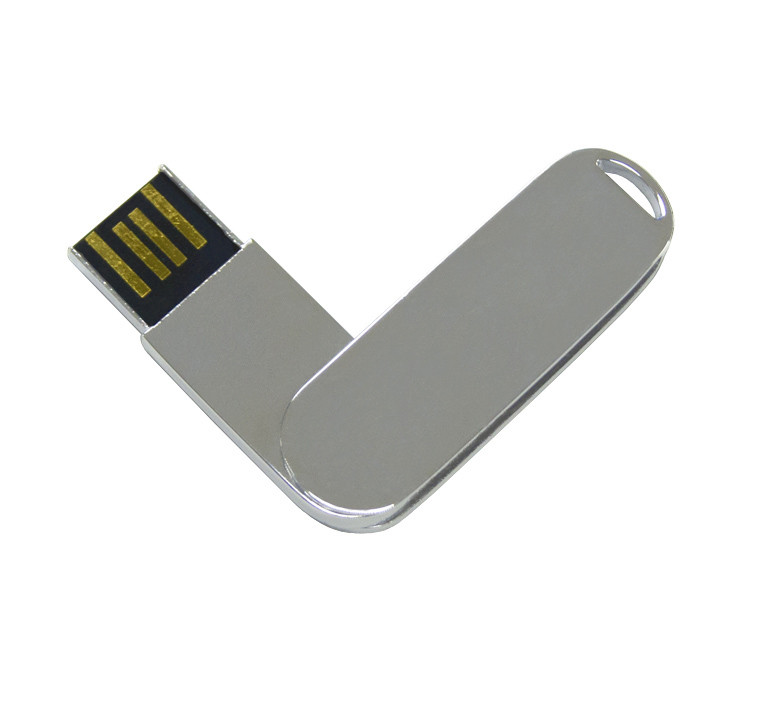 Флеш накопитель USB 2.0 Berg, металл, серебристый, 16Gb - фото 2 - id-p180134001