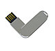 Флеш накопитель USB 2.0 Berg, металл, серебристый, 16Gb, фото 2