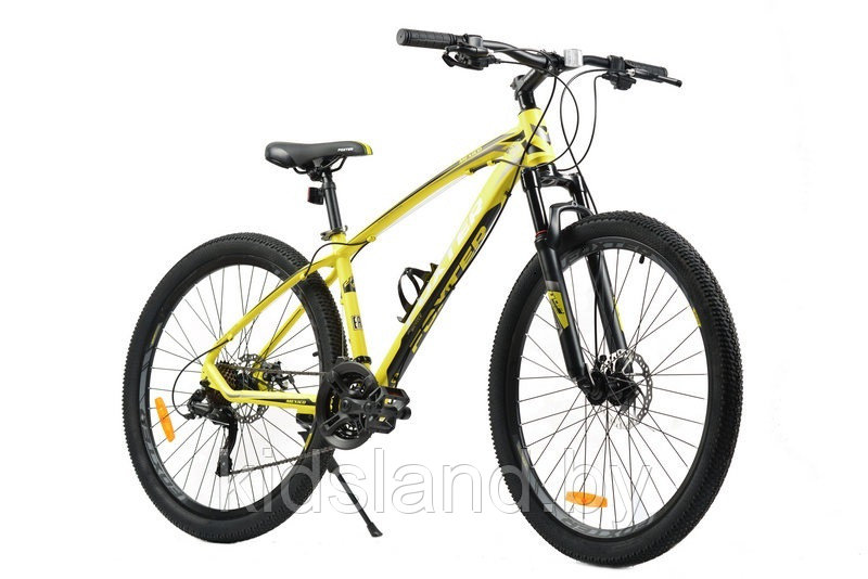 Велосипед Foxter Lincoln FT 4.0 9x 27.5" (желтый) - фото 1 - id-p180134050