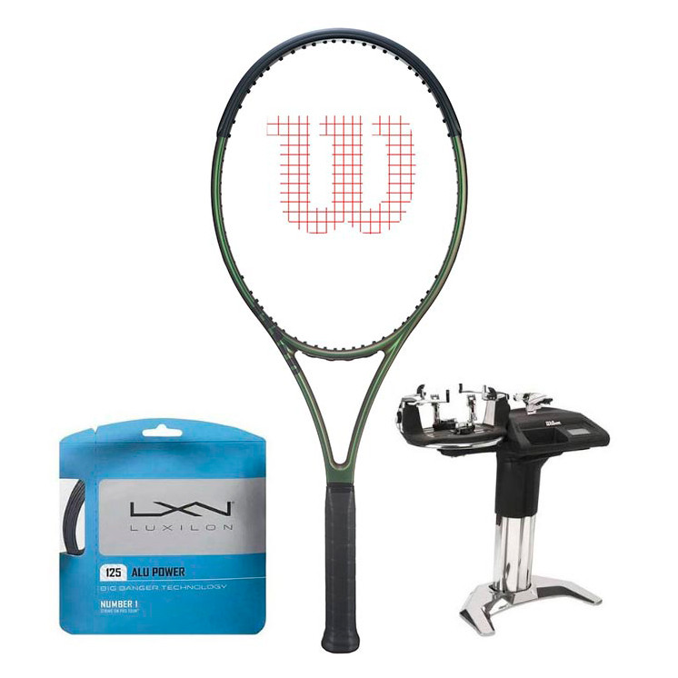 Теннисная ракетка + струны и вертушка для намотки струн Wilson Blade 104 V8.0