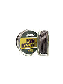 Лидкор Camo Lead Core UKCARP 10м 45lb (brown)