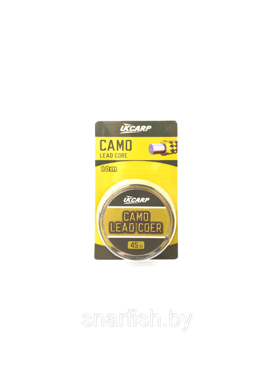 Лидкор Camo Lead Core UKCARP 10м 45lb (brown) - фото 2 - id-p180138489