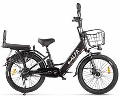 Электровелосипед Eltreco e-ALFA Fat - Чёрный