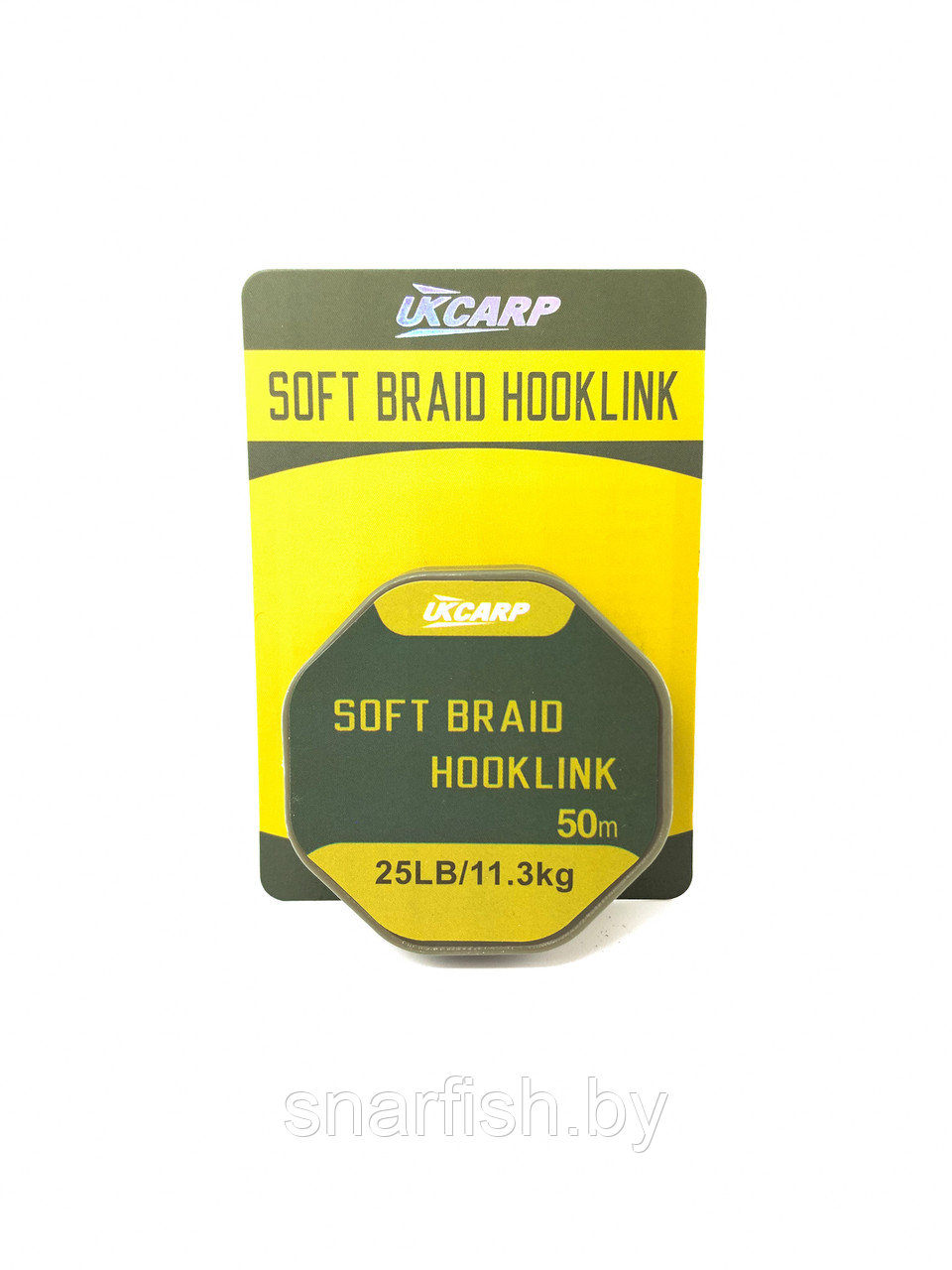 Поводковый материал без оболочки UKCARP Soft Braid Hooklink 50м 11.3кг 25lb - фото 2 - id-p180138895