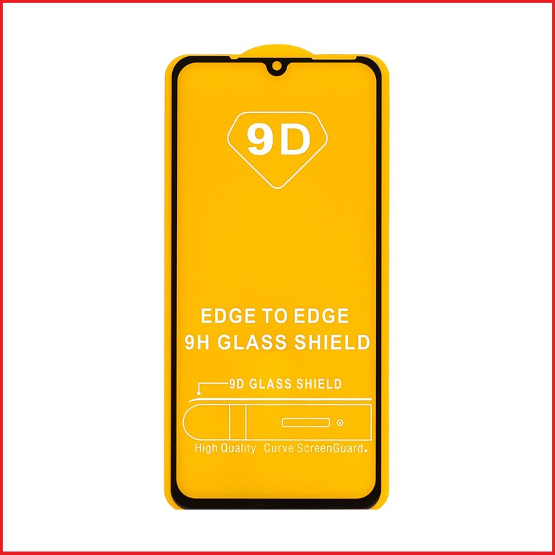 Защитное стекло Full-Screen для Xiaomi Mi9 se черный (5D-9D с полной проклейкой)