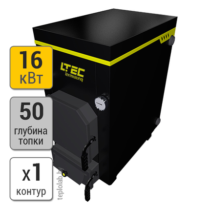 Стальной твердотопливный котел LTEC Termolong (Kombi) 16, фото 2
