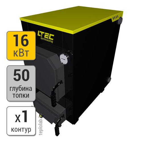 Стальной твердотопливный котел LTEC Termolong 16