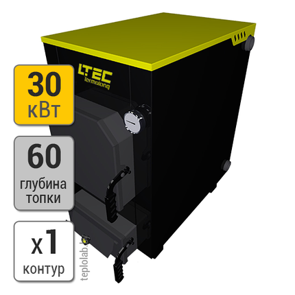 Стальной твердотопливный котел LTEC Termolong 30, фото 2