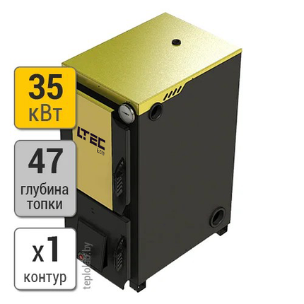 Стальной твердотопливный котел LTEC Eco 35, фото 2