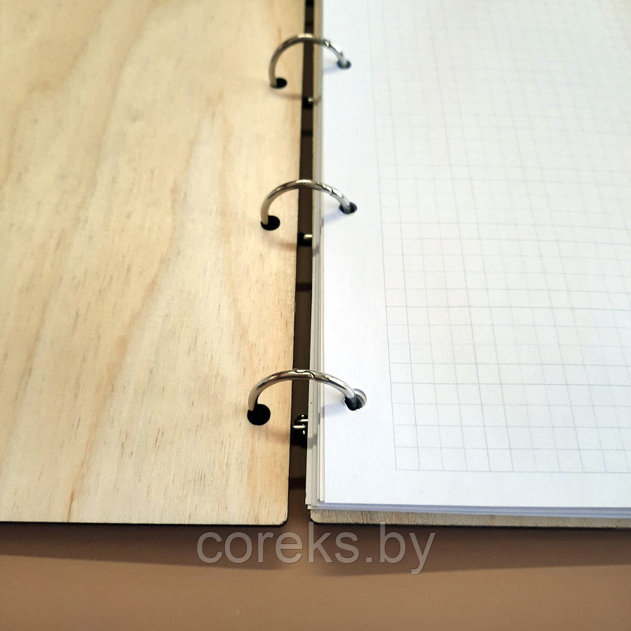 Именной блокнот с деревянной обложкой для учителя математики - фото 2 - id-p180139601