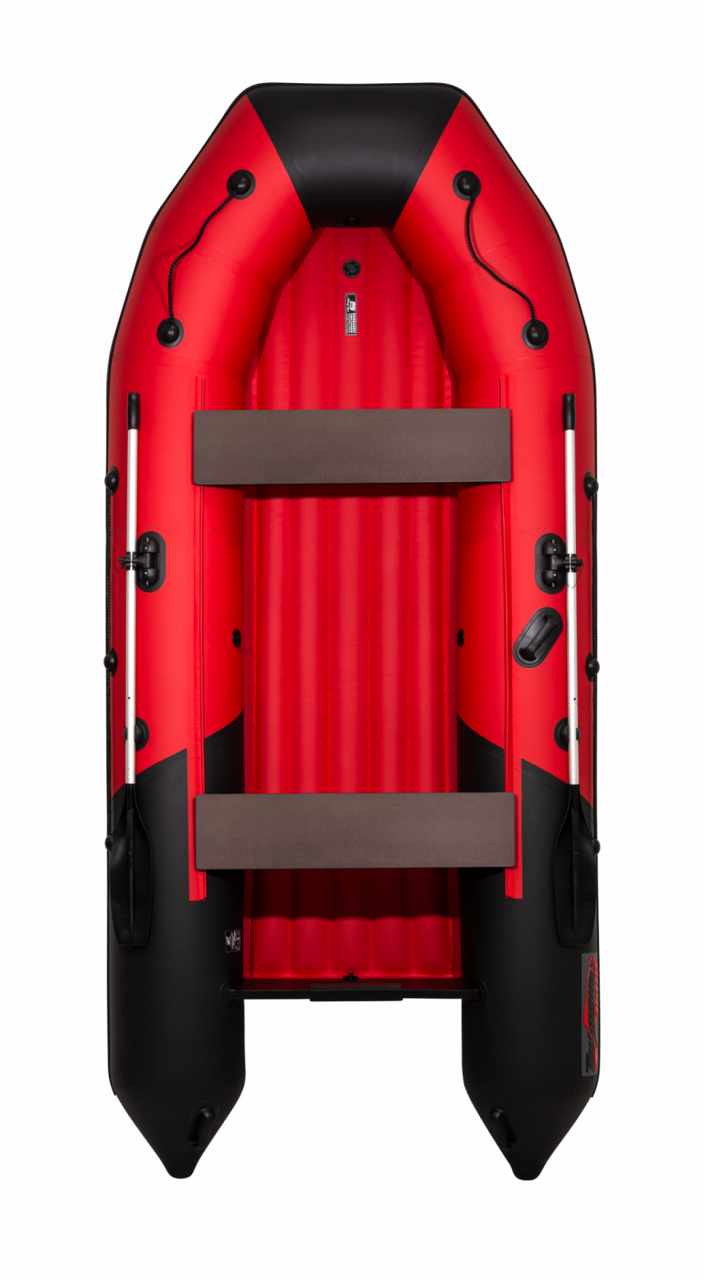 Надувная лодка Таймень NX 3600 НДНД PRO красный/черный - фото 1 - id-p180155215
