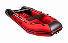 Надувная лодка Таймень NX 3600 НДНД PRO красный/черный, фото 2
