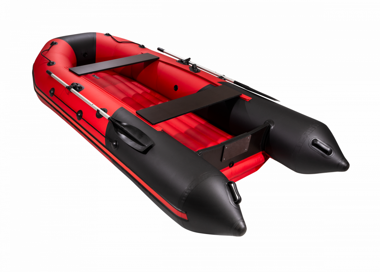 Надувная лодка Таймень NX 3600 НДНД PRO красный/черный - фото 7 - id-p180155215