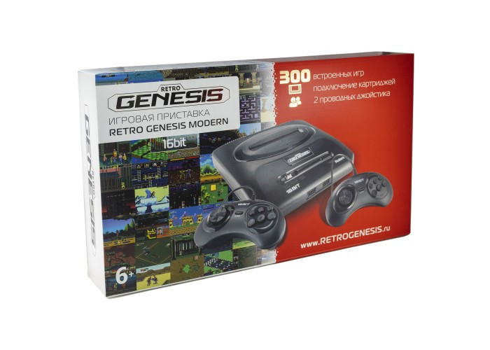 Игровая приставка Retro Genesis Modern + 300 игр - фото 1 - id-p180099004