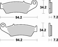 Колодки тормозные 772CM44 Braking (Италия)