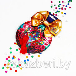 Конфетти «С Новым Годом!», шарик, цветные кругляши, 14 г