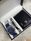 Мужской подарочный набор часы, браслет и кошелек - в ассортименте, фото 6