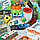 Игровой коврик 4в1, 3 машинки+ кубик (2 вида), фото 7