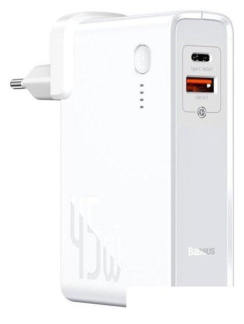 Внешний аккумулятор Baseus GaN PPNLD-C02 10000mAh (белый)