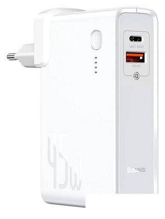 Внешний аккумулятор Baseus GaN PPNLD-C02 10000mAh (белый), фото 2