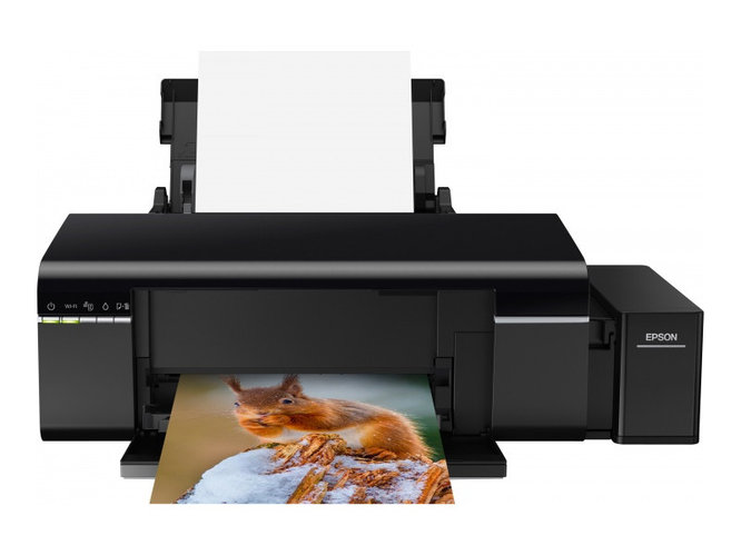 Какие дополнительные оттенки использует фотопринтер epson l805