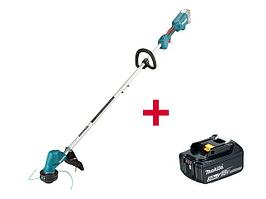 Триммер аккум. MAKITA DUR 192 LZ + АКЦИЯ (1 аккумулятор, зарядное устройство) (18В, 1 акк. 3.0 А/ч,