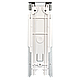 Локтевой дозатор PUFF-8191 для жидких антисептиков, дизинфицирующих средств (спрей), 1000 мл, фото 7