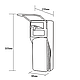 Локтевой дозатор PUFF-8197 (1 л) для жидкого мыла и антисептиков (спрей/капля), фото 5