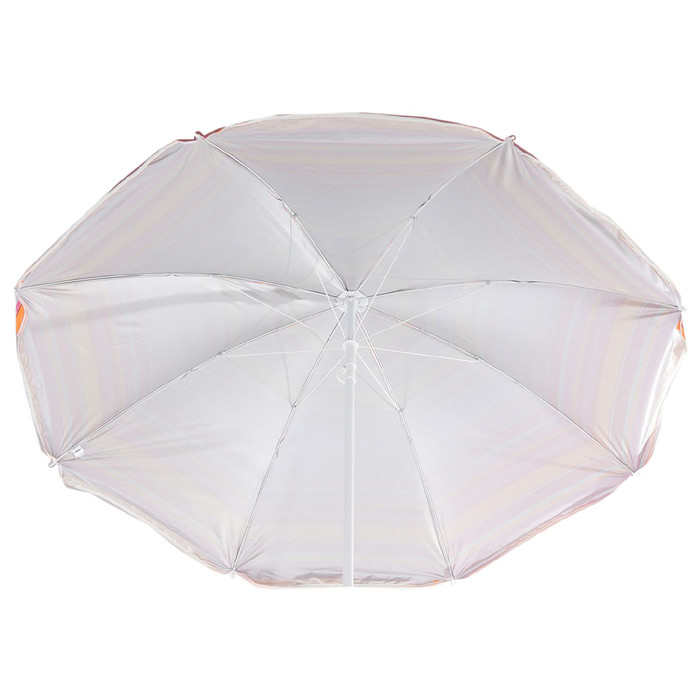 Зонт пляжный «Модерн» с серебряным покрытием, d=150 cм, h=170 см, МИКС - фото 2 - id-p180240589