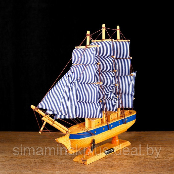 Корабль сувенирный средний «Эрна», 40х7,5х38 - фото 3 - id-p180242192
