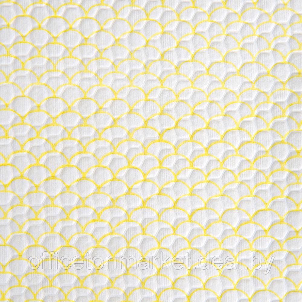 Салфетка из целлюлозы "Celina clean fish print", 24.5x42 см, 150 шт/упак, желтый - фото 3 - id-p178534704